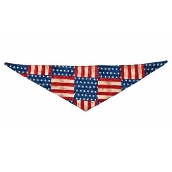 Patriotic Pet Line Dog Bandana by Push Pushi - U.S. Flags