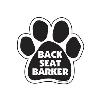 Paw Magnet - Back Seat Barker