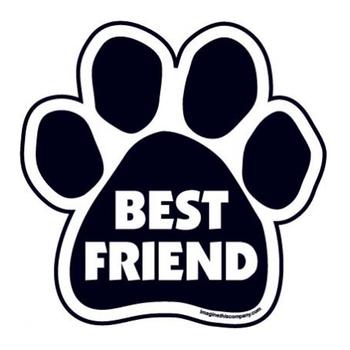 Paw Magnet - Best Friend