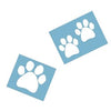 Paw Shaped Car Window Decal