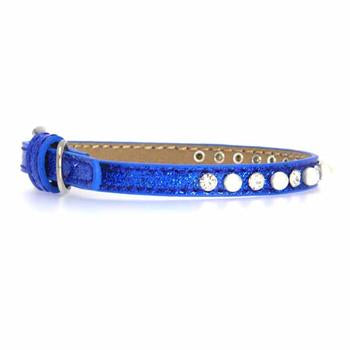 Pearl and Jewel Puppy Ice Cream Collar - Blue