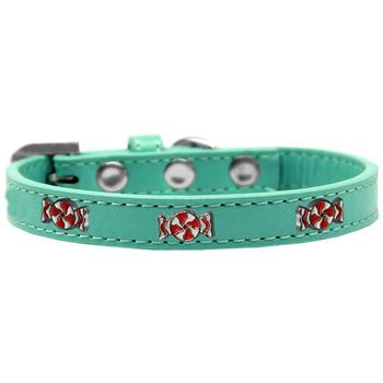 Peppermint Widget Dog Collar - Aqua