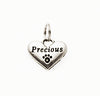 Pewter Dog Collar Charm or Cat Collar Charm: Precious