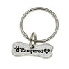 Pewter Pet Lover Keychain - Pampered