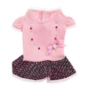 Peyton Party Dog Dress - Pink