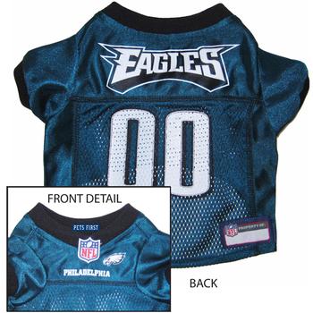 Philadelphia Eagles Officially Licensed Dog Jersey - Midnight Green