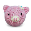 Piggy Crochet Ball Dog Toy by Dogo