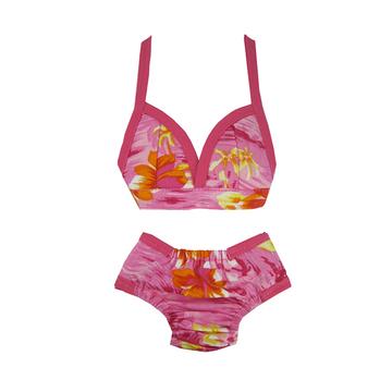 Hawaiian Dog Bikini - Pink