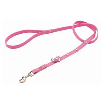 Happy Campers Heart & White Cat Eye Dog Leash