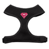 Pink Super Hero Chipper Dog Harness - Black