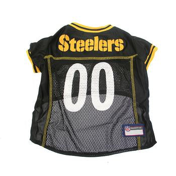 Pittsburgh Steelers Officially Licensed Dog Jersey - Yellow Trim