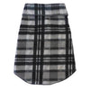 Plaid Dog Pullover - Gray and Black