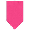 Plain Dog Bandana - Bright Pink