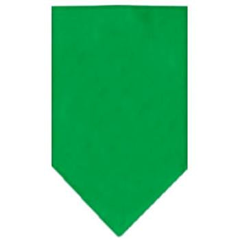 Plain Dog Bandana - Emerald Green