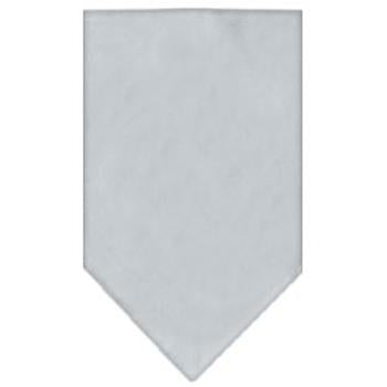 Plain Dog Bandana - Gray