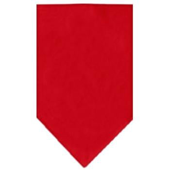 Plain Dog Bandana - Red