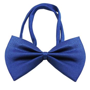 Plain Dog Bow Tie - Blue