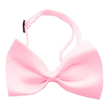 Plain Dog Bow Tie - Light Pink