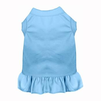 Plain Dog Dress - Baby Blue