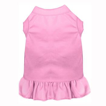 Plain Dog Dress - Light Pink