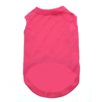 Plain Dog Shirt - Bright Pink