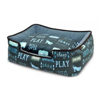 P.L.A.Y. Dog's Life Dog Bed - Sofa Blue