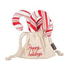 P.L.A.Y. Holiday Classic Dog Toy - Cheerful Candy Canes