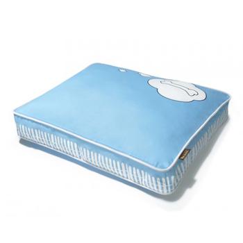 P.L.A.Y. What Dogs Dream Rectangular Dog Bed - Blue