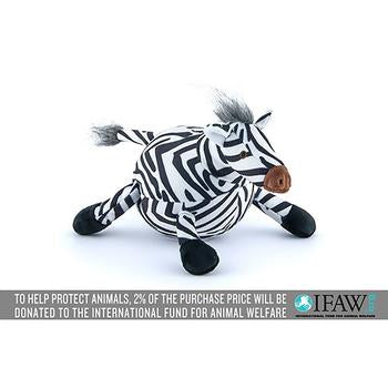 P.L.A.Y. Safari Dog Toy - Zara the Zebra