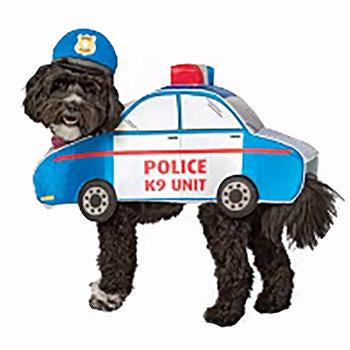 Police Car Dog Costume