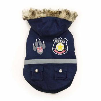 Police Dog Jacket by Dogo - Navy Blue