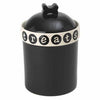 Pooch Basics Dog Treat Jar - Black