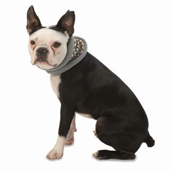 Popper's Dog Neck Warmer - Gray Multi