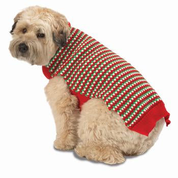 Popper's Dog Sweater - Holiday Red