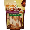 Pork Chomps Large Twists Dog Treats - Sweet Potato