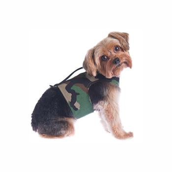 Power Reversible Dog Harness - Camo & Brown