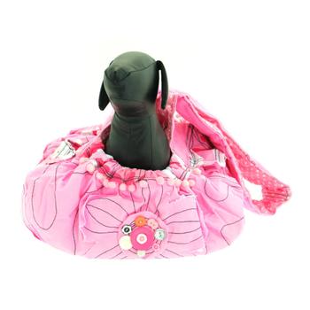 Pretty in Pink Sling Dog Carrier by Cha-Cha Couture