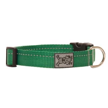 Primary Clip Dog Collar - Green