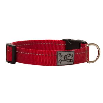 Primary Clip Dog Collar - Red