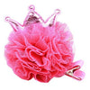 Princess Puff Dog Bow - Bright Pink