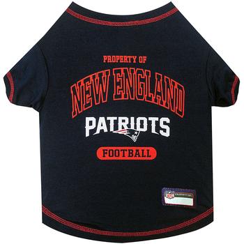 Property Of New England Patriots Dog T-Shirt