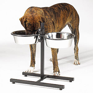 ProSelect Adjustable Black Diner for Dogs