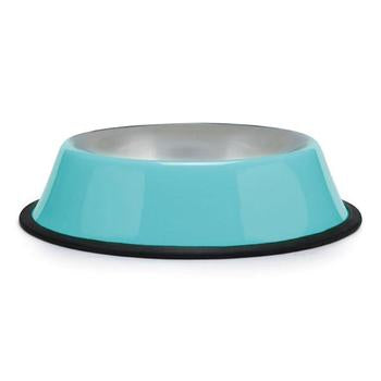 Proselect Anti-Skid Dog Bowl - Caribbean Blue