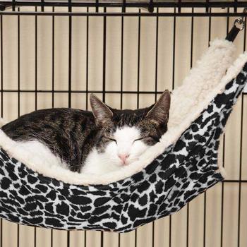 ProSelect Wild Time Cage  Hammock Cat Bed - Black