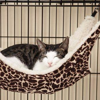 ProSelect Wild Time Cage  Hammock Cat Bed - Brown