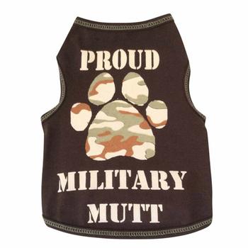 Proud Military Mutt Dog Tank