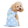 PuppyPAWer Snowman Dog Sweater by Dogo - Blue