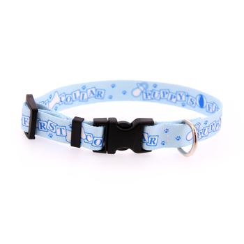 Puppy's First Dog Collar by Yellow Dog - Blue