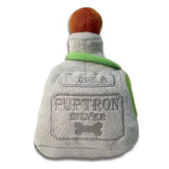 Puptron Tequila Plush Dog Toy - 4 Pet Supply