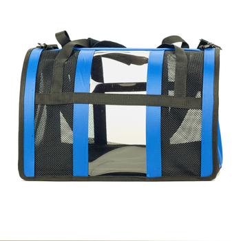 Push Pushi Puppy Shell Dog Carrier - Blue